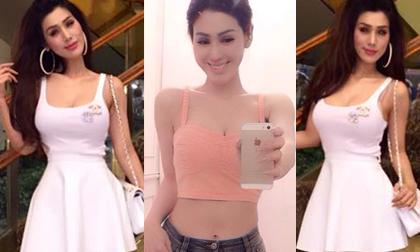 Maria Đinh Phương Ánh khoe eo nhỏ xíu như búp bê
