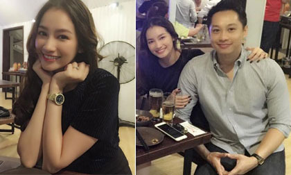 'Bắt gặp' Trúc Diễm xinh tươi đi ăn với chồng Việt kiều