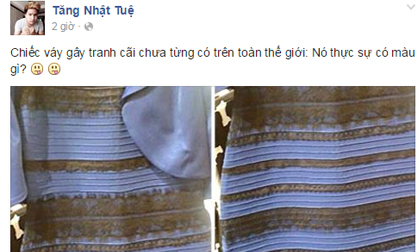 Sao Việt cũng nhiệt tình tham gia tranh cãi về 'chiếc váy kì quái'