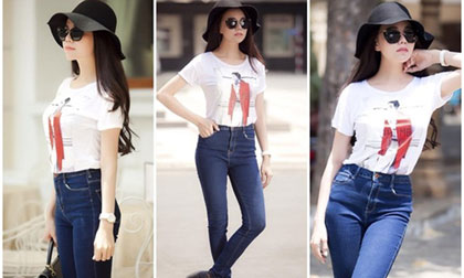 Nàng chân cong đừng vội chối từ quần jeans bó