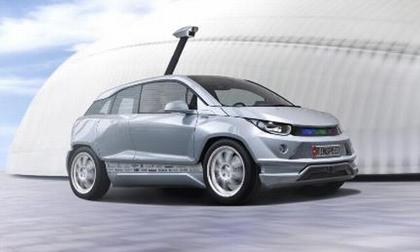 Soi mẫu xe tự lái Rinspeed Budii của Thụy Sĩ