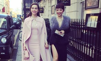 Hà Hồ - Tóc Tiên 'sang chảnh' đi ăn tối với David Beckham