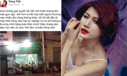Trang Trần lần đầu chia sẻ sau scandal trên trang cá nhân