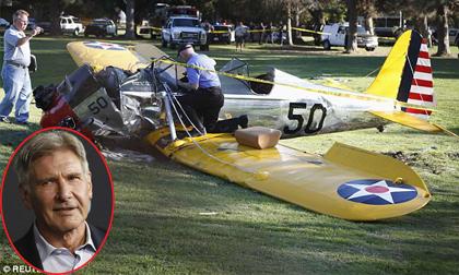 Sao Mỹ Harrison Ford gặp tai nạn kinh hoàng khi lái phi cơ riêng