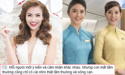 Hồng Quế khen đồng phục Vietnam Airlines, chê người khác 'có con mắt tầm thường'