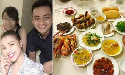 Trà Ngọc Hằng mở tiệc đêm khuya cùng trai lạ