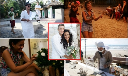 Xúc động trước loạt ảnh chuẩn bị của đám cưới Phương Vy