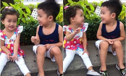 Hai con Ốc Thanh Vân ngồi vỉa hè 'tám chuyện' siêu hài hước