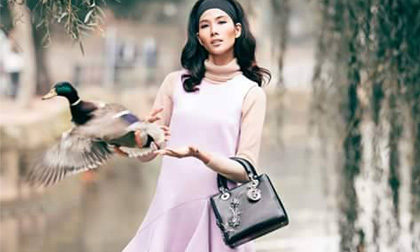 Hoàng Thùy cá tính và mới lạ trên tạp chí