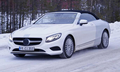 Lộ ảnh Mercedes-Benz S-Class mui trần thiết kế mới