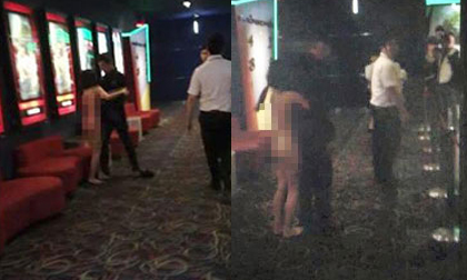 Cô gái Hải Phòng cởi phăng quần áo tại rạp chiếu phim để níu kéo người yêu