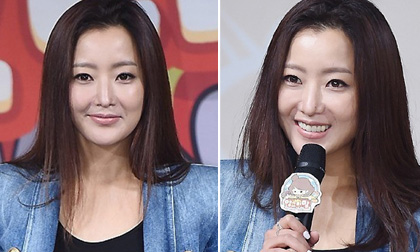  Kim Hee Sun lộ mặt cứng đơ thiếu tự nhiên