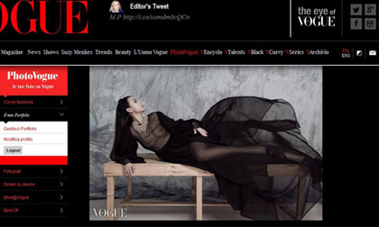 Huyền Ny táo bạo khoe vòng một trên Vogue Ý