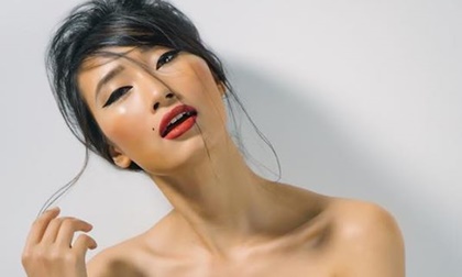 Trang Khiếu gây ấn tượng với vẻ đẹp sắc sảo, cá tính