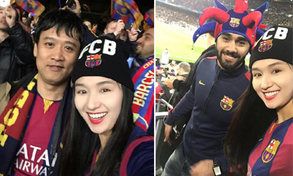 Lã Thanh Huyền phấn khích khi được tận mắt nhìn thấy Messi