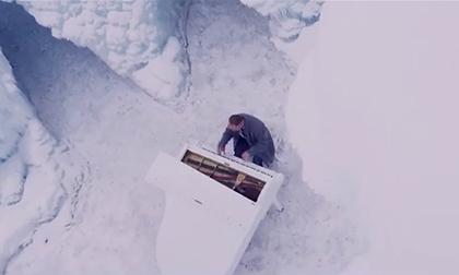 Clip hòa tấu 'Let it go' đặc biệt trong hang tuyết