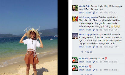 Phương Mỹ Chi khoe ảnh đi du lịch ở Nha Trang