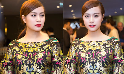 Hoàng Thùy Linh kiêu sa như nữ hoàng tại sự kiện