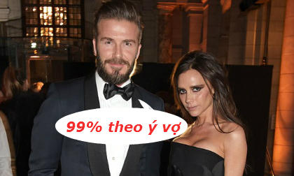 Beckham thừa nhận mặc gì là do vợ quyết