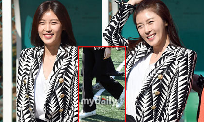 Ha Ji Won gây chú ý với gu thời trang khác lạ
