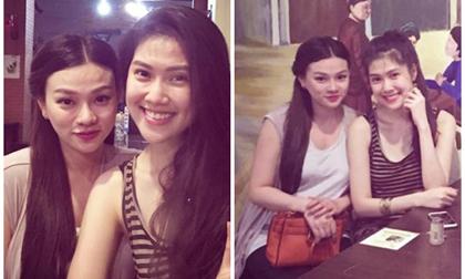 Thu Thủy tăng cân đáng kể ở tháng cuối thai kì