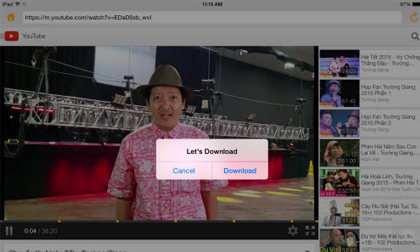 Ứng dụng tải video YouTube miễn phí trên iPhone, iPad