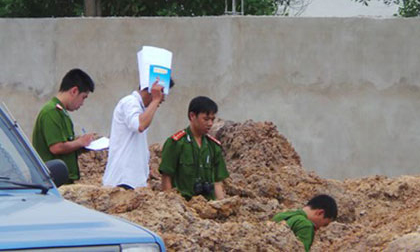 Xác định danh tính thi thể cháy đen ở khu đất trống