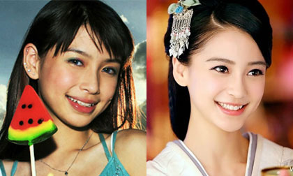 Angela Baby khoe ảnh 14 tuổi chứng minh không thẩm mỹ