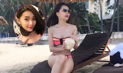 Lan Hương khoe dáng nuột nà trên biển