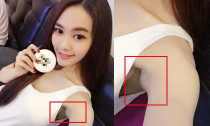 Linh Chi lộ thịt thừa đáng sợ ở nách 