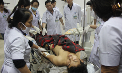 Bàng hoàng lời kể của nạn nhân sập giàn giáo ở Hà Tĩnh