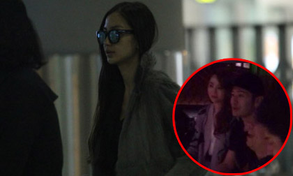 Angela Baby buồn bã sau khi Huỳnh Hiểu Minh lộ ảnh đi hát với tiếp viên