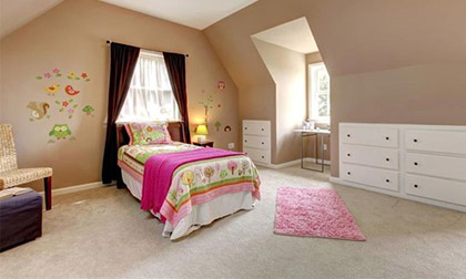 Không nên lơ là phong thủy phòng trẻ em