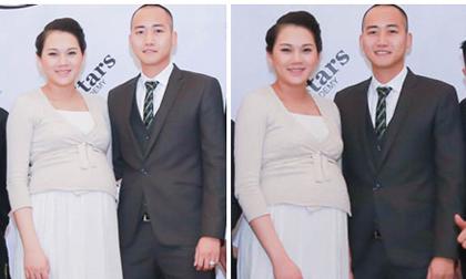 Ngọc Thạch tăng cân đáng kể ở tháng cuối thai kì