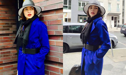 Hồ Ngọc Hà khoe gu thời trang 'chất lừ' ở trời Tây