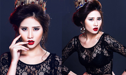 'Nữ hoàng' Hoàng Hạnh lên ngôi cao nhất tại cuộc thi sắc đẹp