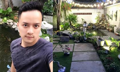 Cao Thái Sơn khoe khuôn viên vườn nhà đẹp lung linh