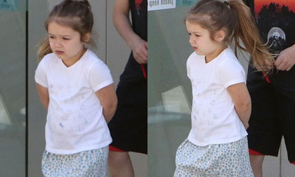 Harper như 'bà cụ non' với điệu chắp tay sau lưng 