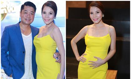 Kiwi Ngô Mai Trang mặc gợi cảm, ‘bế’ bụng bầu đi xem nhảy