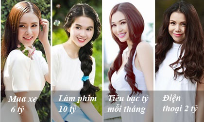 4 sao Việt ít hoạt động nghệ thuật vẫn tiêu xài tiền tỷ