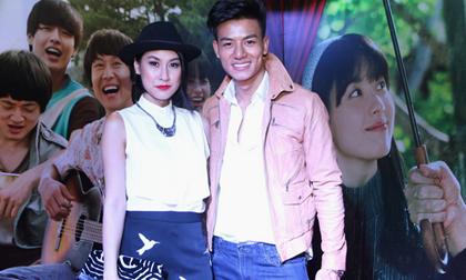 Kathy Uyên ‘sánh đôi’ Hiếu Nguyễn đi xem phim