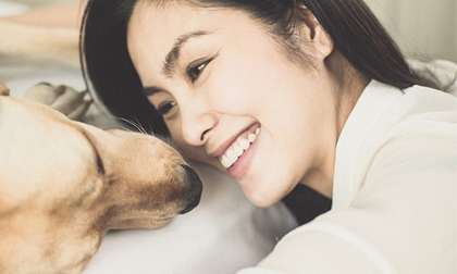 Sao Việt cưng nựng chó như 'con yêu', bạn thân