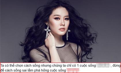 Linh Chi: 'Đừng để cách sống sai lầm phá hỏng cuộc sống'