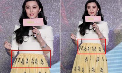 Phạm Băng Băng tiếp tục bị soi vòng hai to bất thường