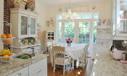 Căn bếp lãng mạn làm xiêu lòng bất cứ ai yêu phong cách vintage