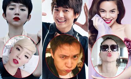 Sao Việt 'mất mặt' vì những bức ảnh selfie 'xấu giật mình'