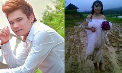 Khắc Việt gây tranh cãi khi đăng tải bức ảnh cô dâu lấm bùn 