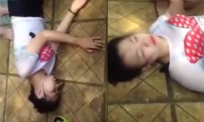 Cô gái bị ngất ở công viên nước Hồ Tây