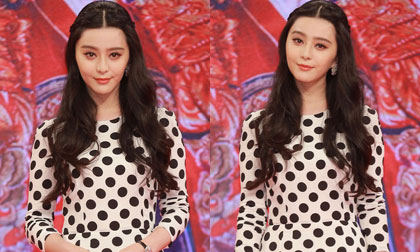 Phạm Băng Băng bất ngờ thon gọn khi diện váy ôm sát