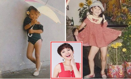 Tóc Tiên khoe loạt ảnh thuở bé siêu đáng yêu